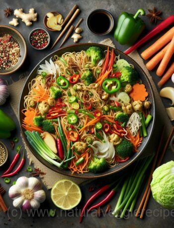 Veg Singapore Mei Fun Recipe