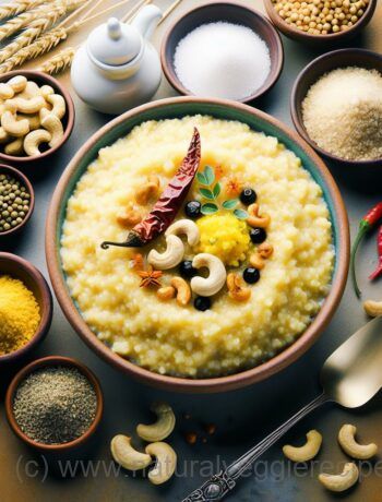 Savory Semolina Pongal Recipe | Rava Pongal for Breakfast