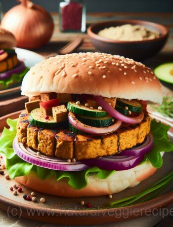 Flavorful Tofu Burgers